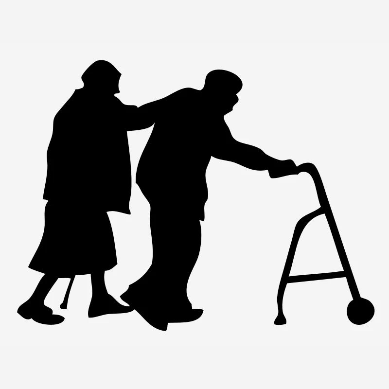 papy mamie deambulateur