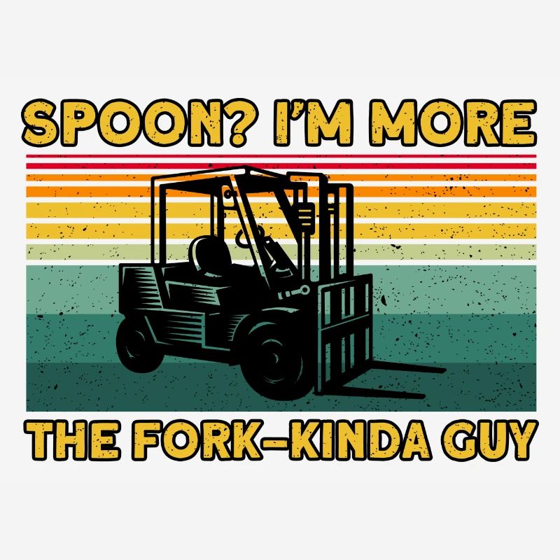 Chariot élévateur Fork-Kinda Guy Cadeau