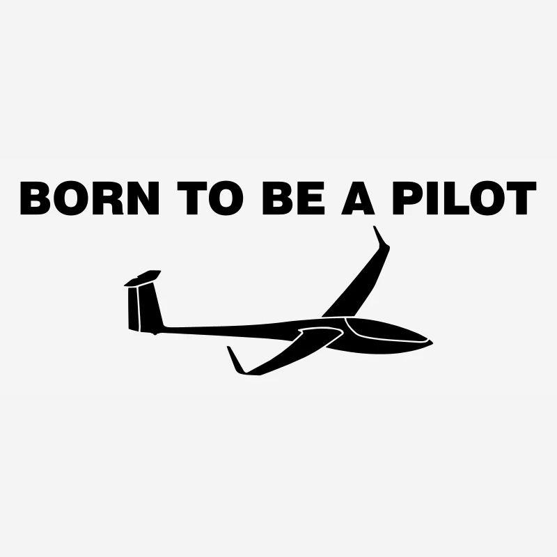 Pilot glider pilot giving birth gift idea