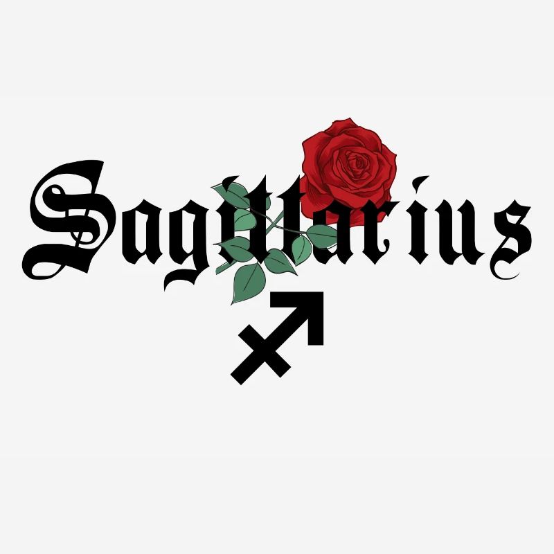 Sagittarius Zodiac Rose