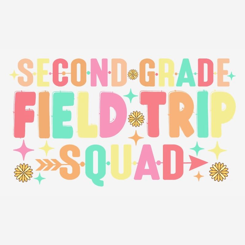 2nd Second Grade Field Trip Squad Matching