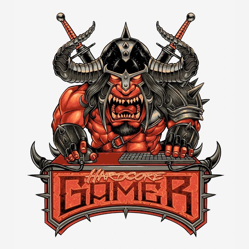 Nerd Gamer Designs MOAB Sword Devil Dämon Fighter