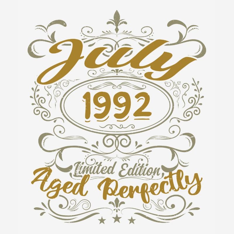 Juli 1992 Geburtstag Juli 1992 Geschenk 1992