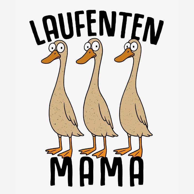 Runner Ducks Mama Duck Duck Élevage Runner Ducks