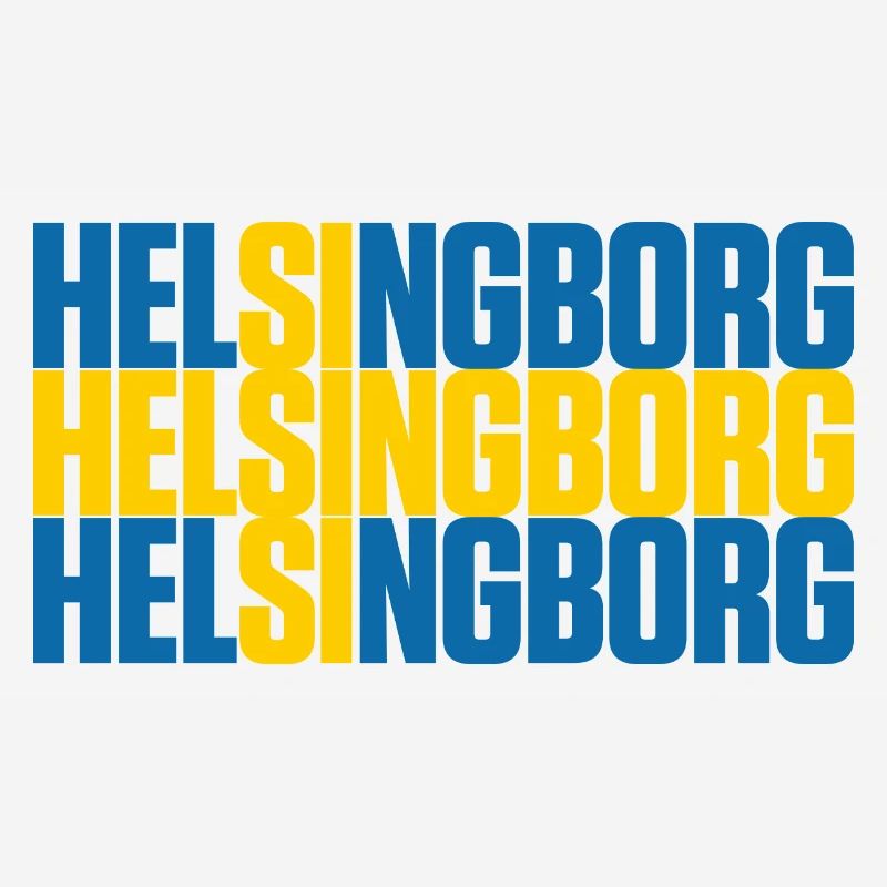 Helsingborg Suède Drapeau
