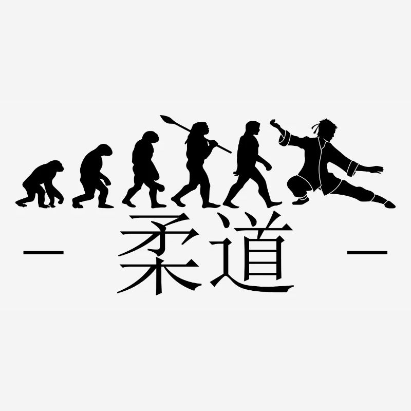 Karate-Evolution. Kampfsport. Geschenkidee.Japan