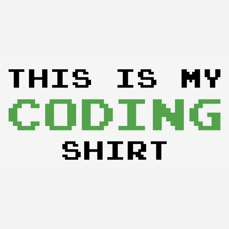 This Is My Coding Shirt Coder Programmer Computer