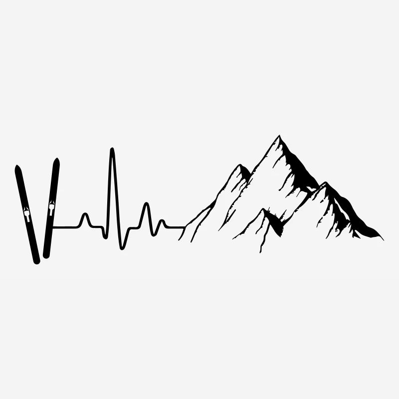 Skiing Freqenz Skier Ski Vacation Mountains Pulse