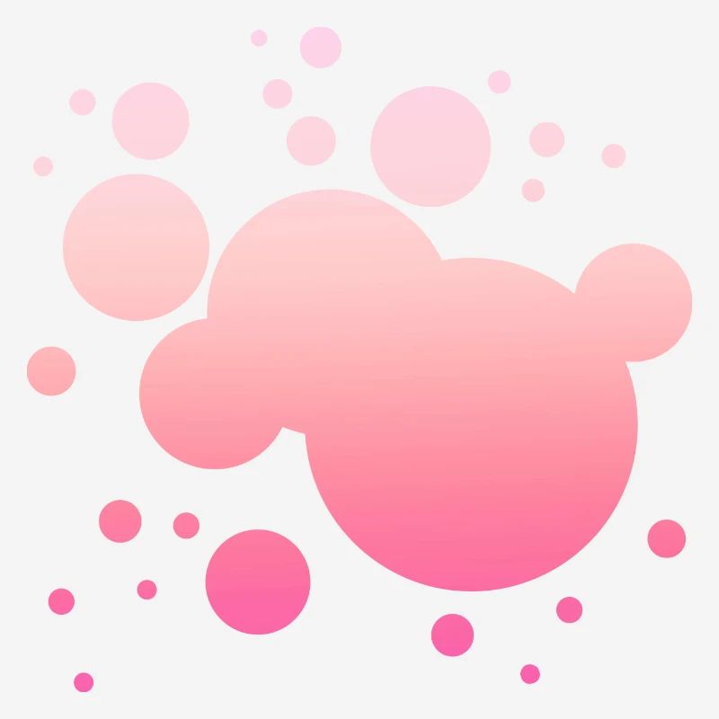 Conception d'éclaboussure de couleur simple éclaboussure de couleur rose