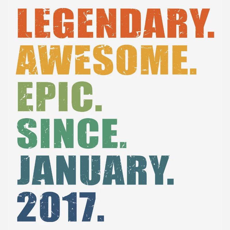 6. Geburtstag, Januar 2017, 6-jähriges Jubiläum