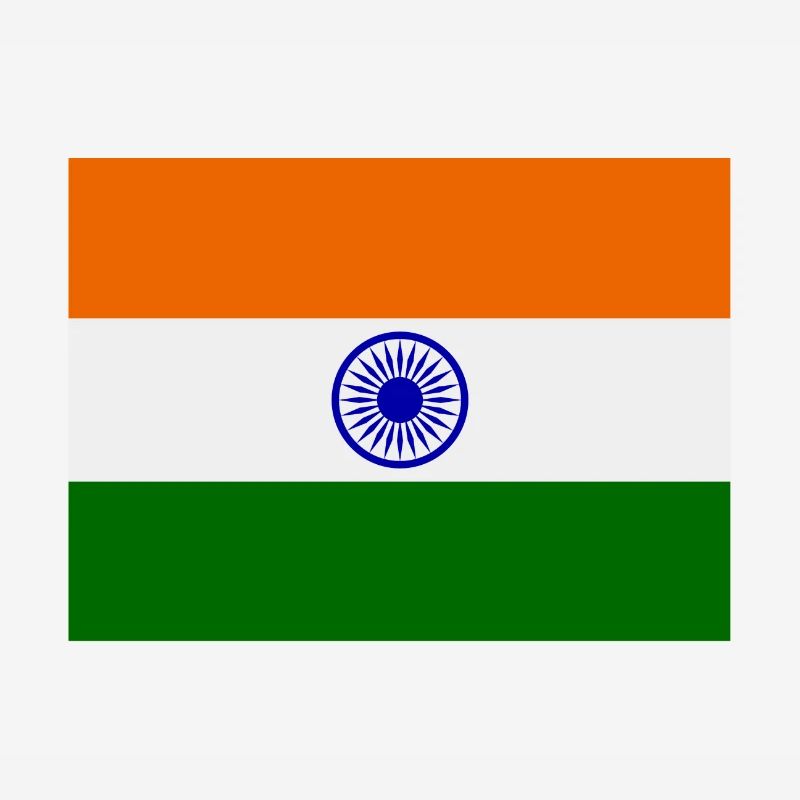 drapeau de l'inde