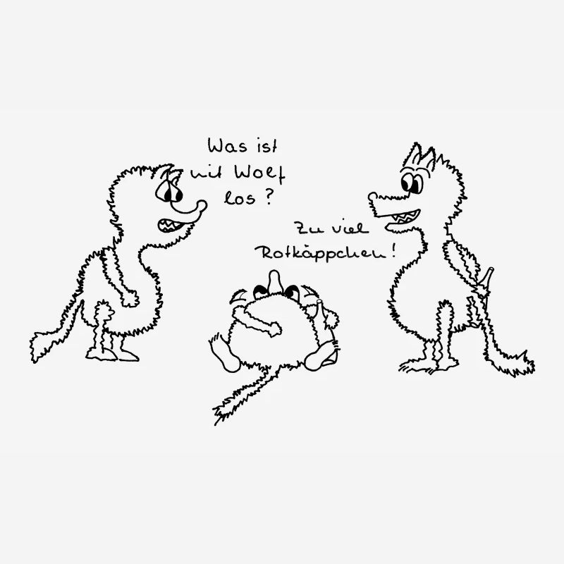 Wolf und Rotkaeppchen