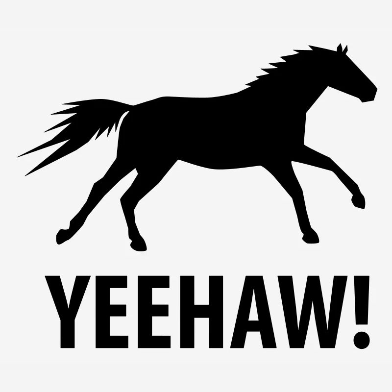 Yeehaw Cheval sauvage