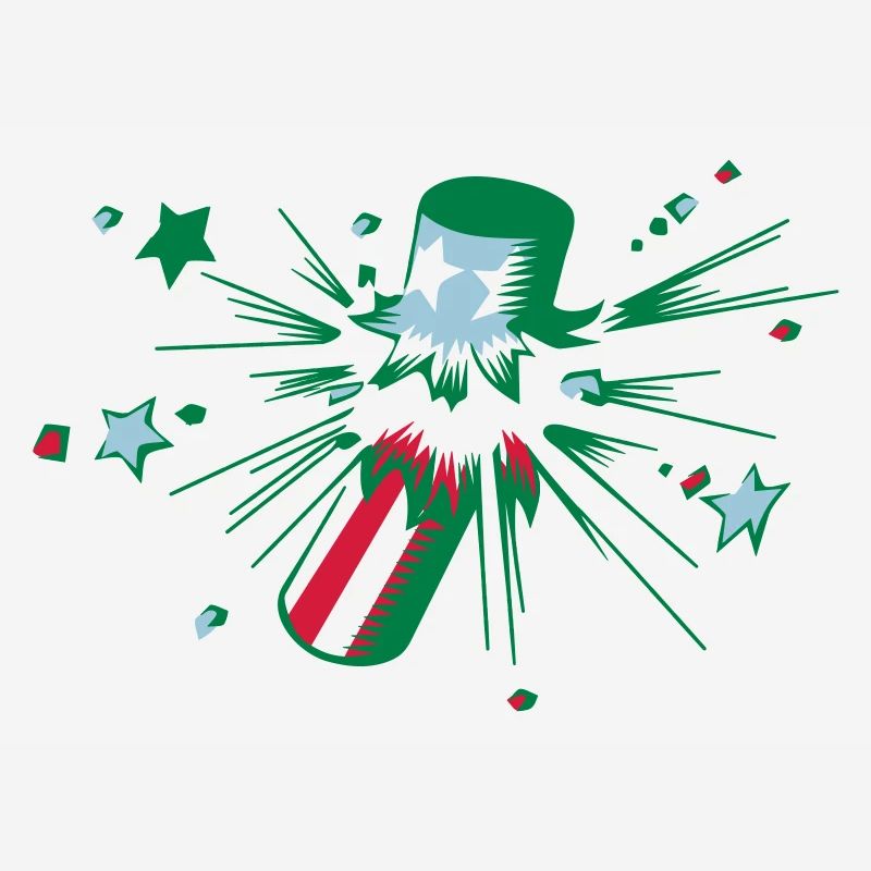 Explosion blast idea fireworks party