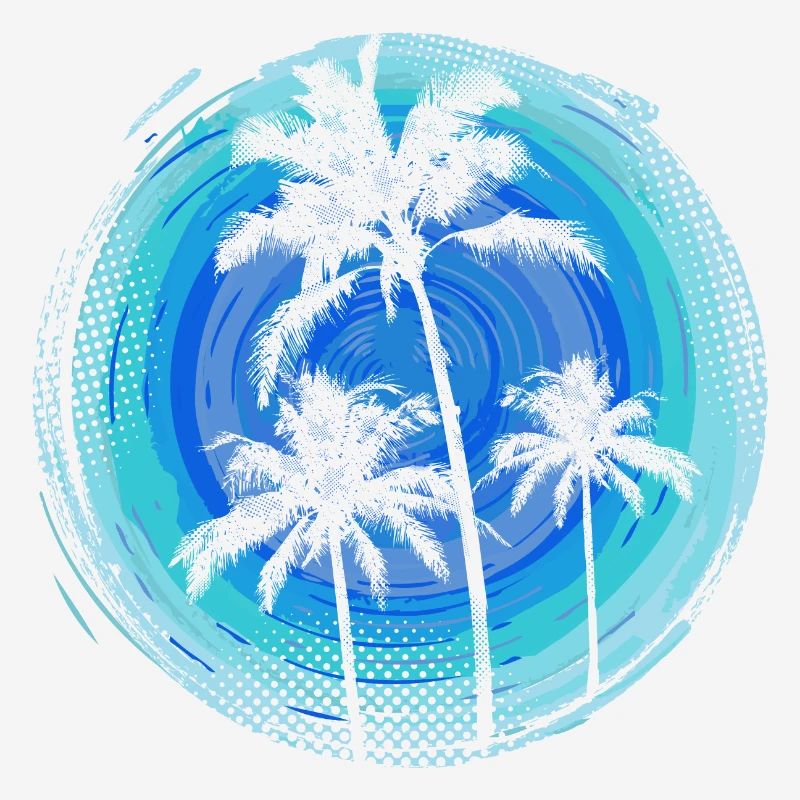 Palms & Circles 02