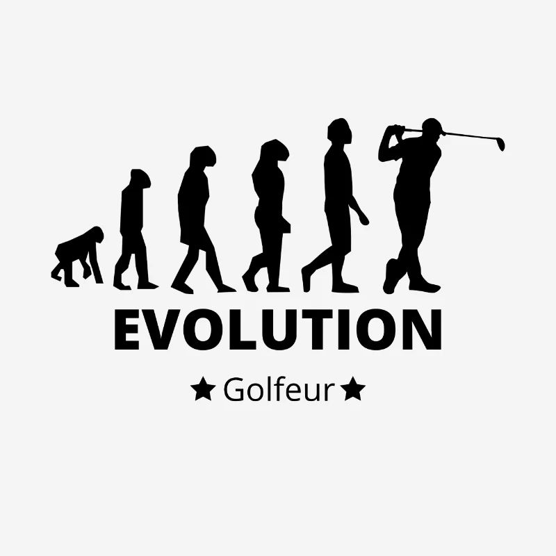 Evolution - Golfer