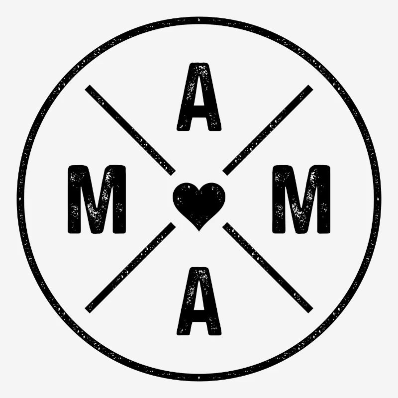 Mama Herz Mutter Liebe Muttertag Geschenk