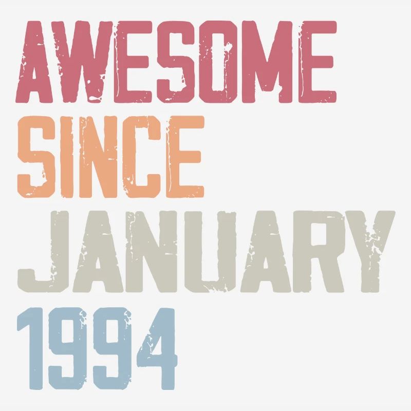 Geburtstag Januar 1994 Retro 1994 Januar