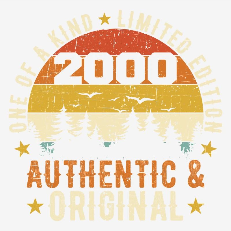 Original 2000 Geburtstagsgeschenk 2000 authentisch