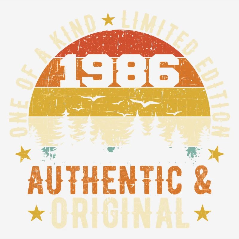 Original 1986 authentisches 1986 Geburtstagsgeschenk