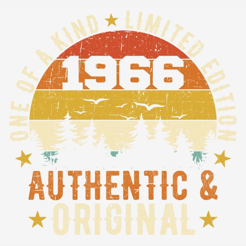 Original 1966 Geburtstagsgeschenk 1966 authentisch