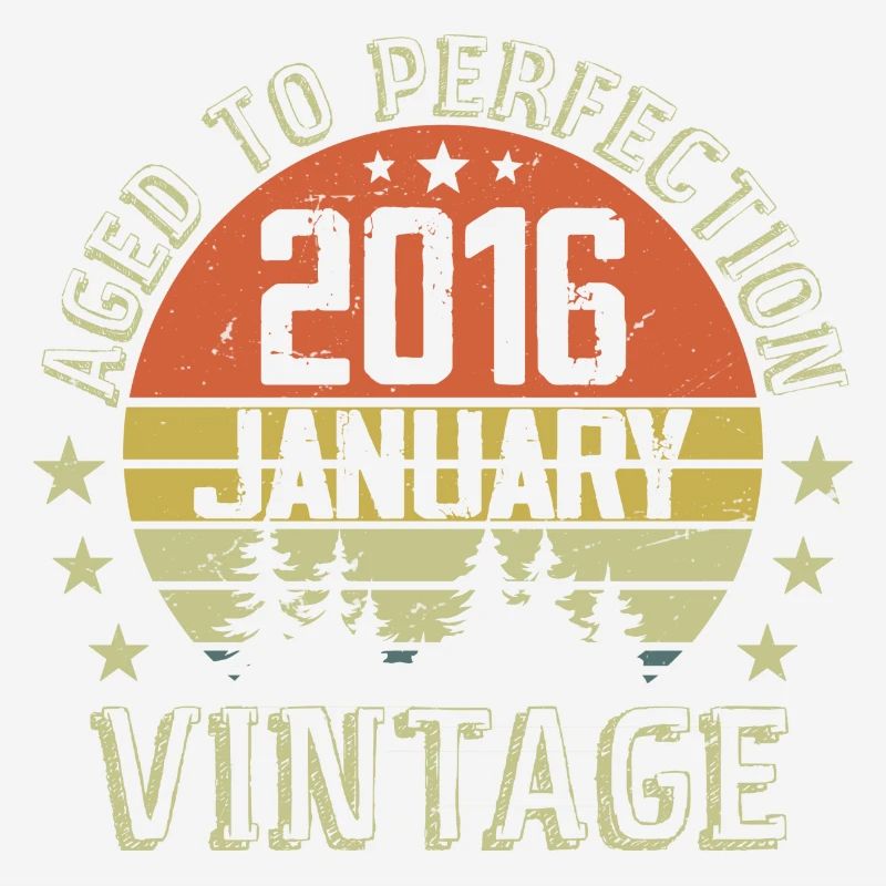 Geboren im Januar, Geburtstagsgeschenk Januar 2016