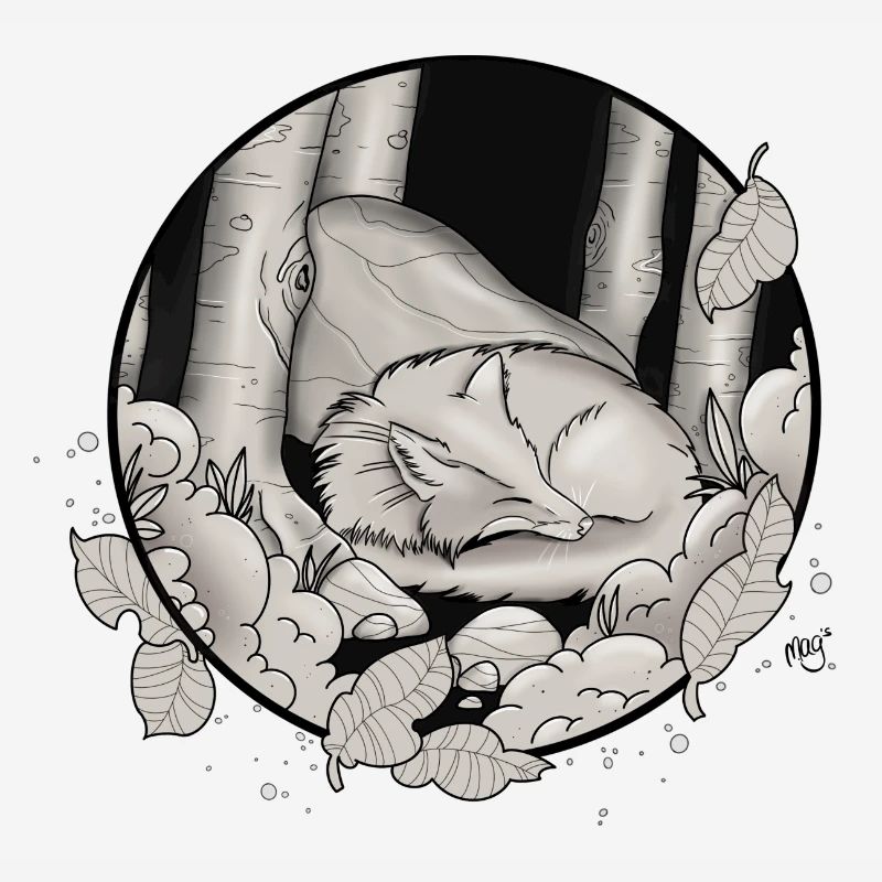 Sleepy Fox