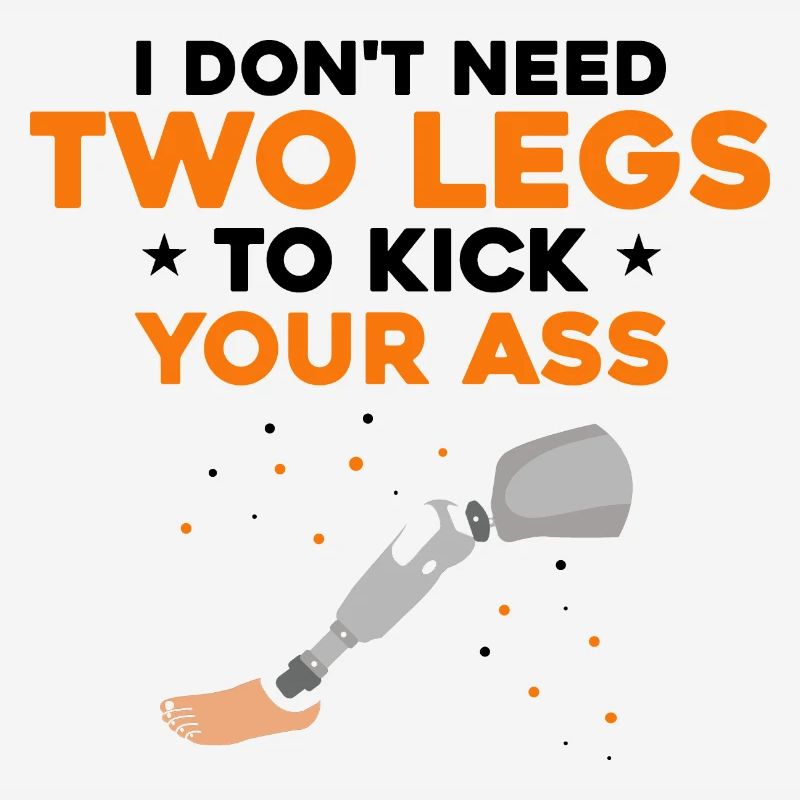 Artificial limb design for leg prosthesis