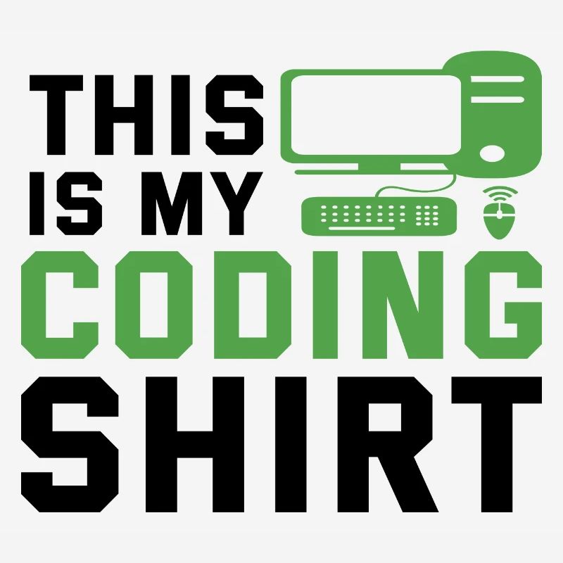 This Is My Coding Shirt Coder Programmer Computer