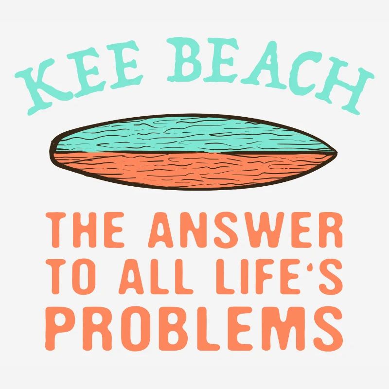 Kee Beach Answer To All Life's Problems Surfing
