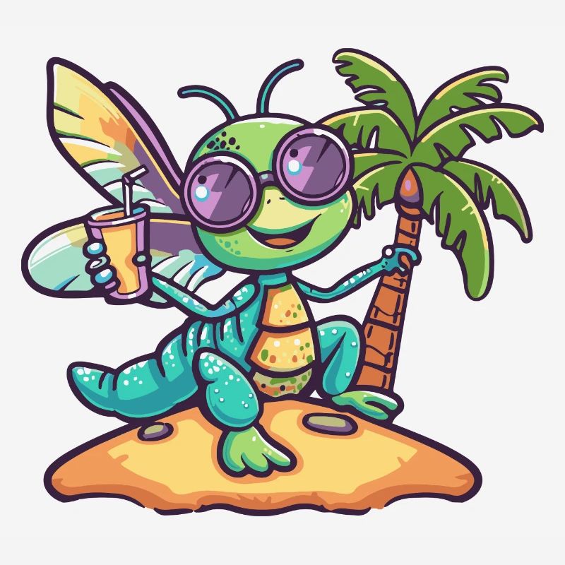 Libellule vacances d’été