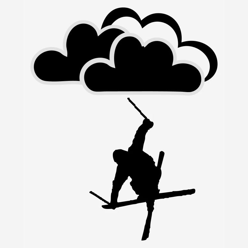 Freestyler with clouds