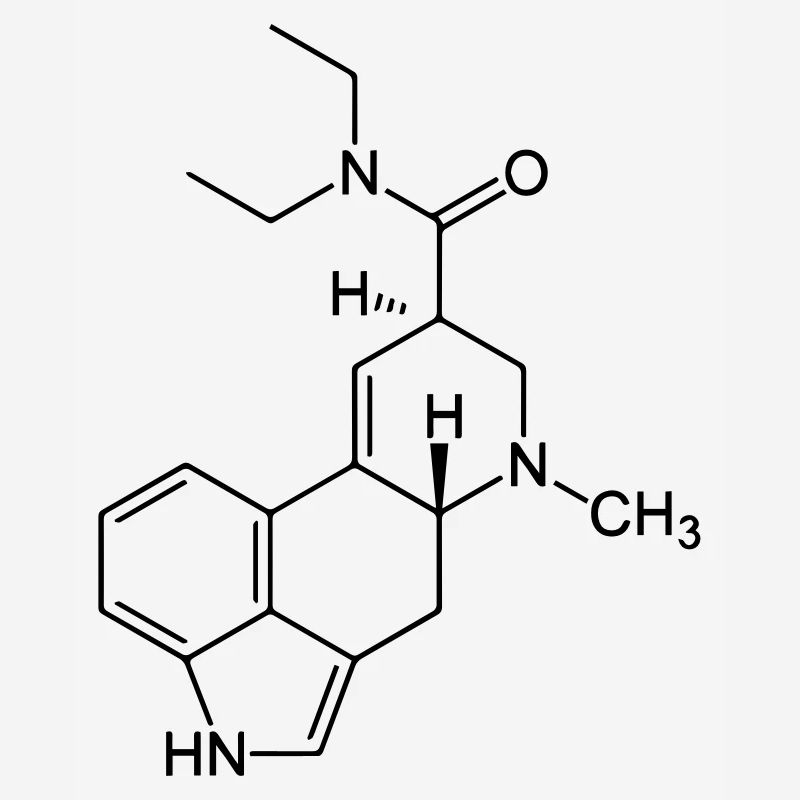 LSD Strukturformel