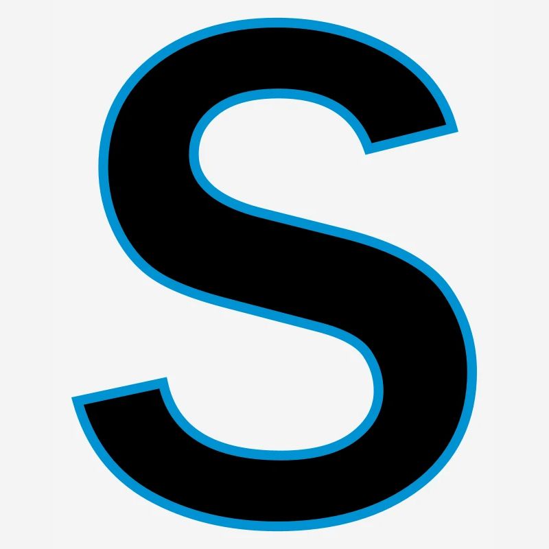 letter s vector