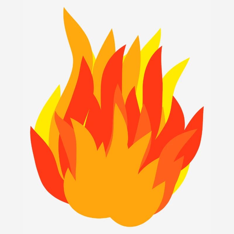 Feuer Flame eines Lagerfeuers, Geschenkidee