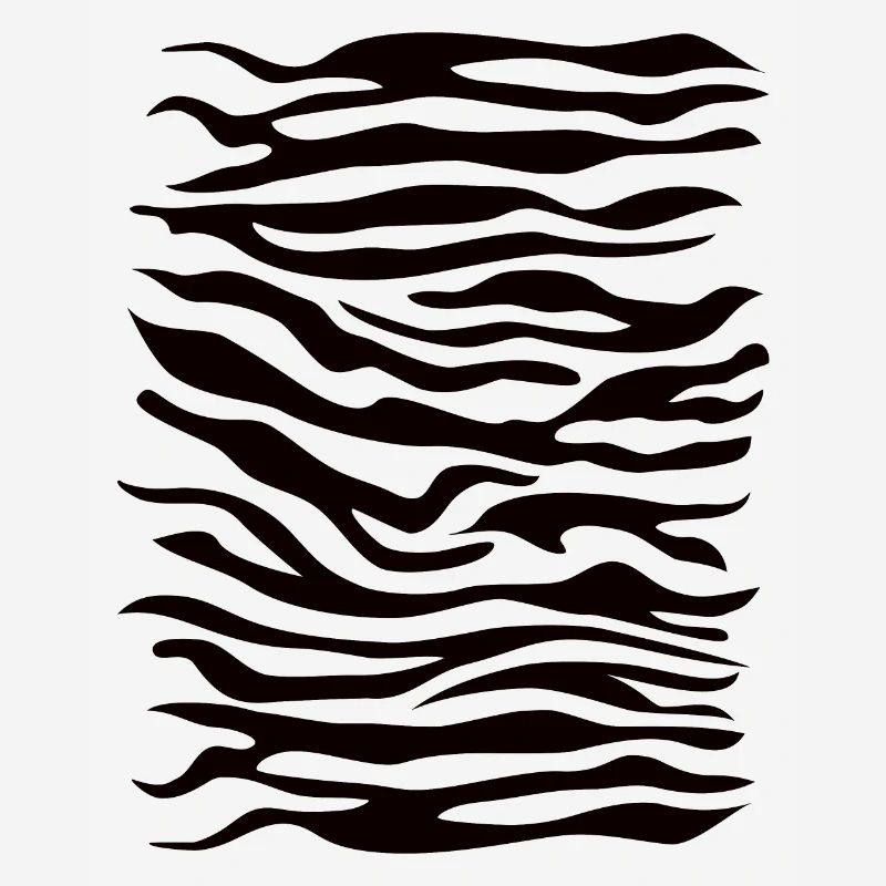 Zebra pattern black