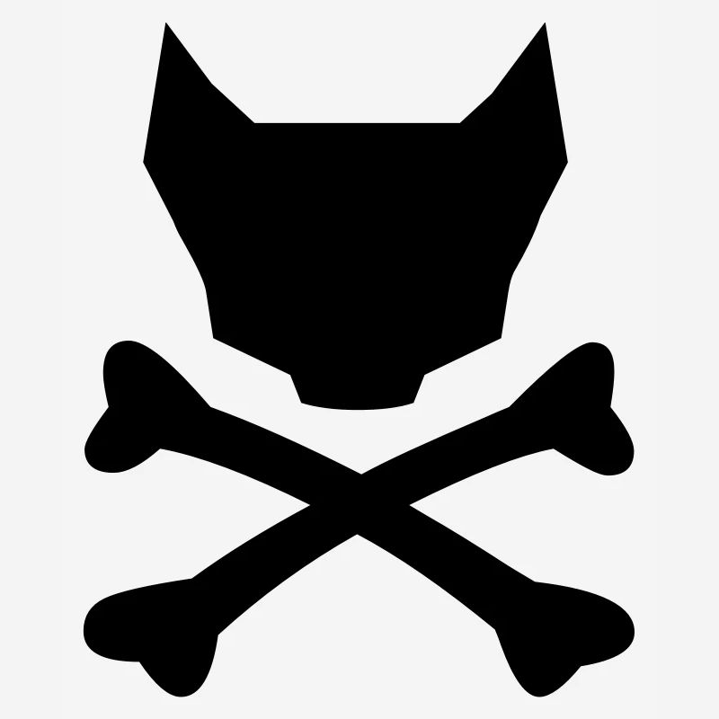 crâne de chat