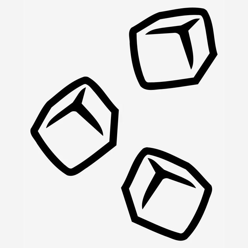 Ice cubes
