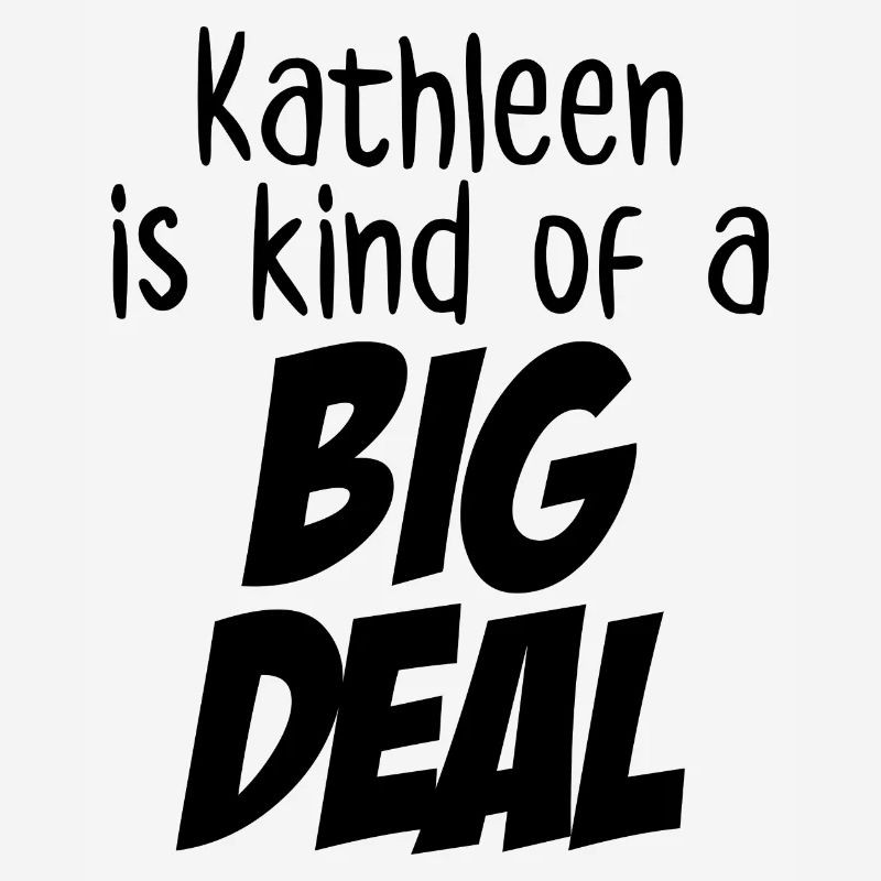 Kathleen ist eine große Sache