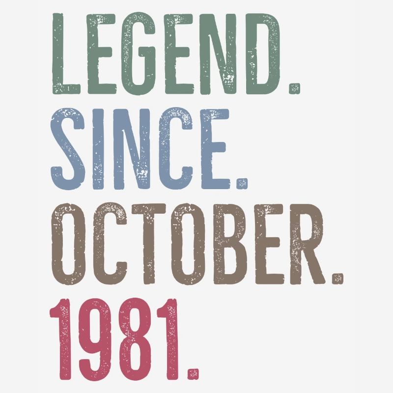 Legend Since October 1981