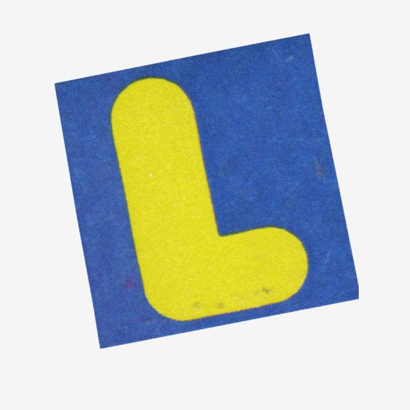 Retro Letter L