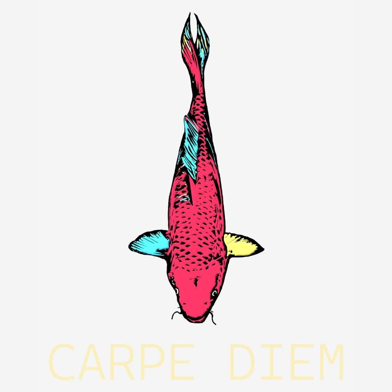 Neon Koi Carpe Diem