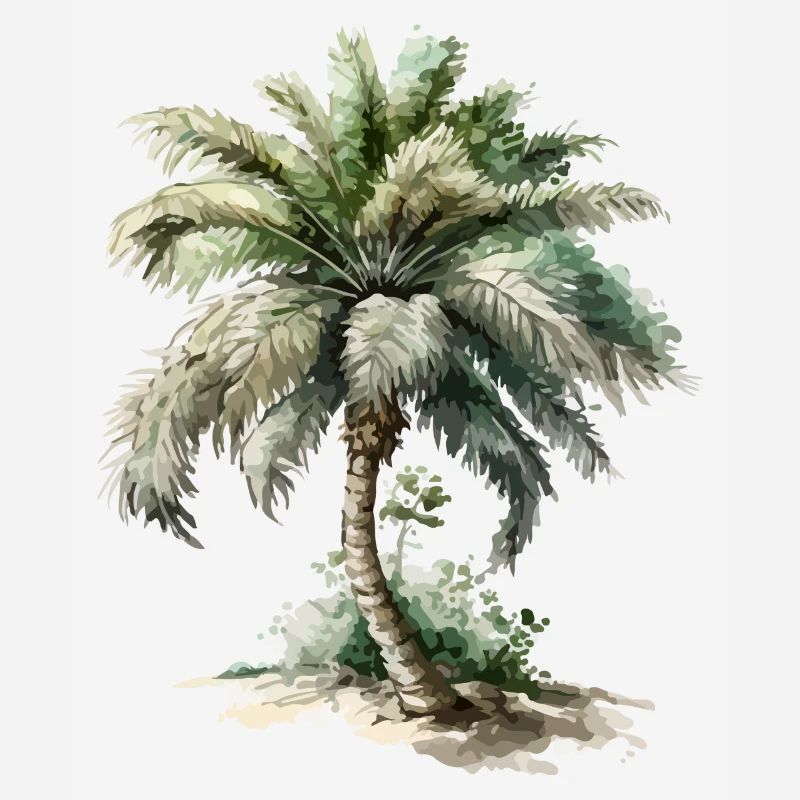 The palm tree