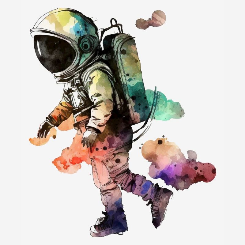 Aquarelles d’astronautes