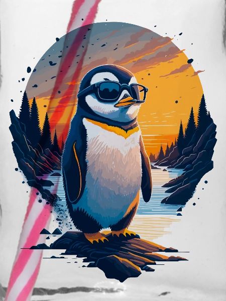 Niedlicher Pinguin