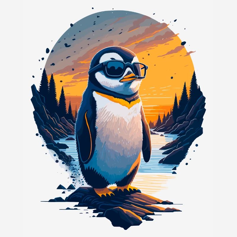 Niedlicher Pinguin