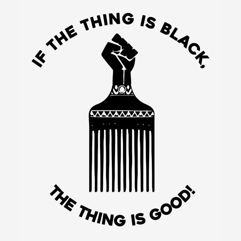 if the thing is black
