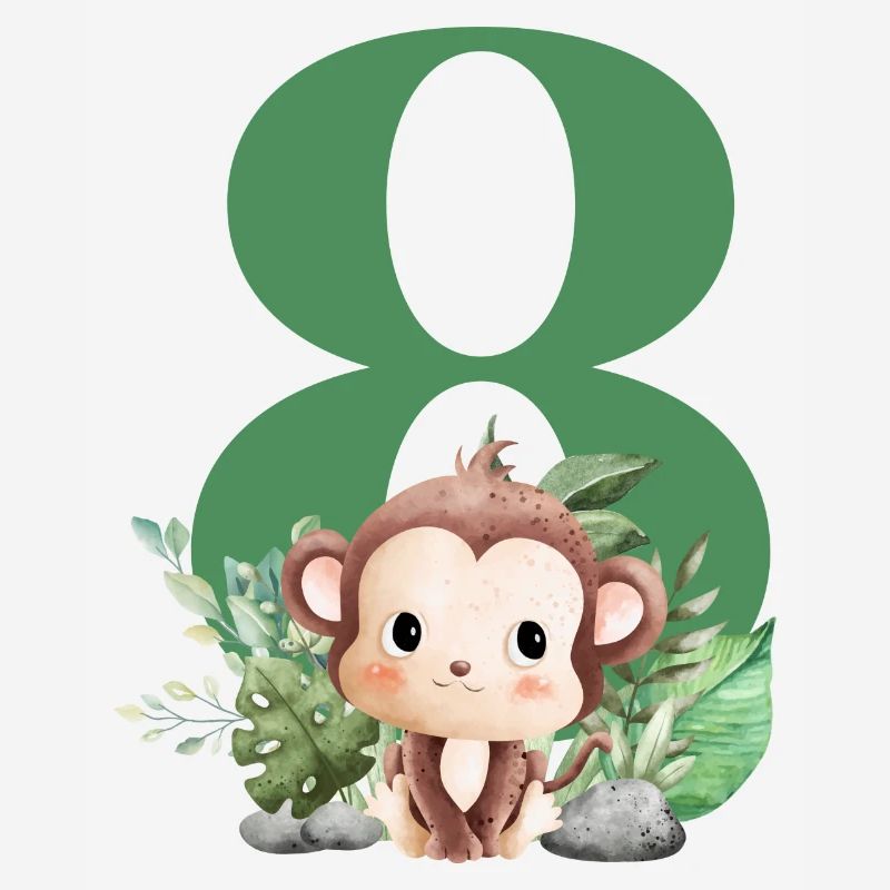 8th Birthday Monkey Safari