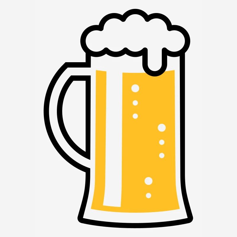 Maßkrug (Bier / Bierseidel / Bierglas / L / 3C)