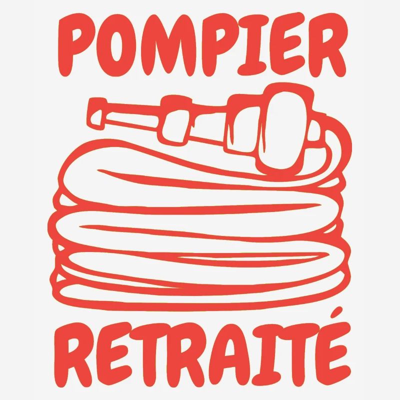 POMPIER A LA RETRAITE / POMPIER RETRAITÉ